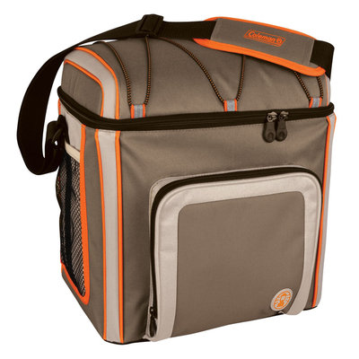 Coleman 16 Can Soft Cooler Outdoor With Liner Tan