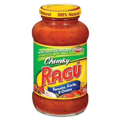 Ragu Chunky Tomato-Garlic & Onion Pasta Sauce 26 oz