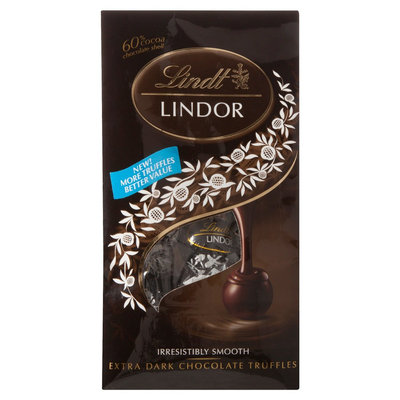 Lindt Lindor 60% Cocoa Dark Chocolate Truffles