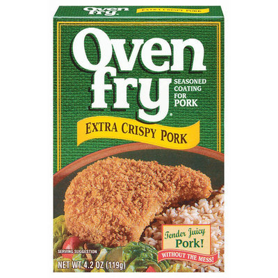 Oven Fry Extra Crispy Seasoned Coating for Pork 4.2 oz