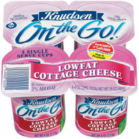 Knudsen On the Go! Low-fat Cottage Cheese 4 oz 4 pk