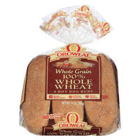 Oroweat 100% Whole Wheat Hotdog Buns - 8-ct.