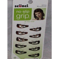 SCUNCI HAIR SNAP CLIPS SMALL MULTI COLORED (10 PC)
