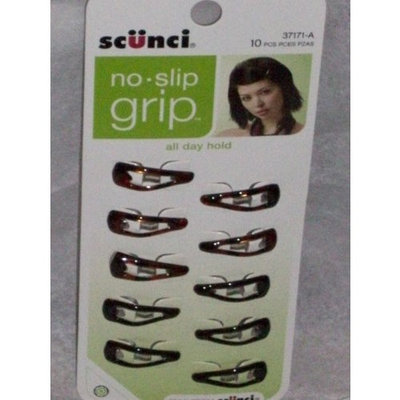 SCUNCI HAIR SNAP CLIPS SMALL MULTI COLORED (10 PC)