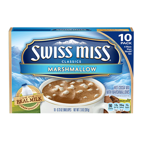 Swiss Miss Milk Chocolate with Marshmallow Cocoa Mix