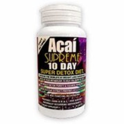 Nature's Garden Acai Supreme 10-Day Super Detox Diet, 30 Tablets