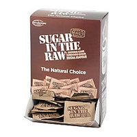 Sugar in the Raw Unrefined Sugar Made From Sugar Cane, 200 Packets/Box
