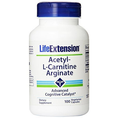 Life Extension Acetyl L-Carnitine Arginate, 100 Capsules