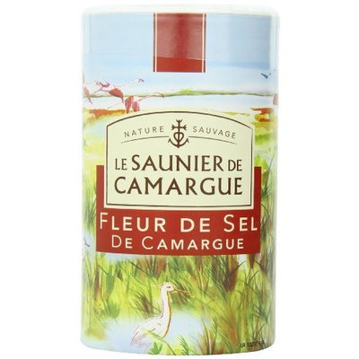 Le Saunier De Camargue Fleur De Sel Sea Salt, 35.27-Ounce (1 Kg) Canister