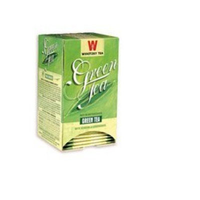 Wissotzky Tea Green Tea with Ginger & Lemongrass - 20 Tea Bags