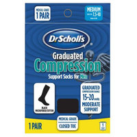 Dr. Scholl's Moderate Support Sock for Men Medium