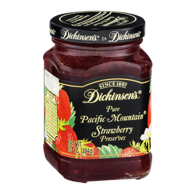 Dickinson's Pure Pacific Mountain Strawberry Preserves
