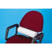 Hermell Products Lumbar Roll with Navy Polycotton Zippered Cover and Strap