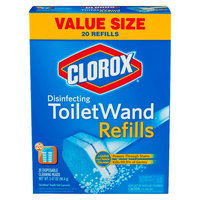 Clorox Disinfecting Toilet Wand Refills 20 ct