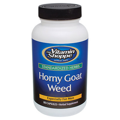 Vitamin Shoppe Horny Goat Weed - 120 Capsules - Male Intimacy Herbs