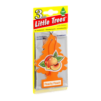Little Trees Air Fresheners Peachy Peach - 3 CT