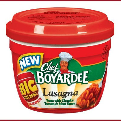 Chef Boyardee Lasagna Big Size Bowl 14.5 oz