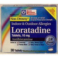 Good Neighbor Pharmacy GNP Non-Drowsy Loratadine 10mg (30 Tablets)
