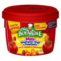 Chef Boyardee Spaghetti Rings and Meatballs Cup 7.5 oz