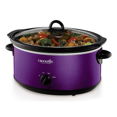 Crock-Pot 7-qt. Slow Cooker (Purple)
