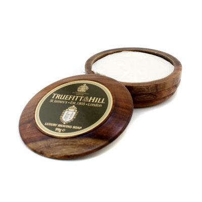 Truefitt & Hill Luxury Shaving Soap in Wooden Bowl