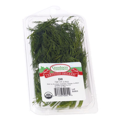Goodness Greeness Dill Herbs - Organic
