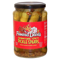 Famous Daves Famous Dave's Signature Spicy Pickle Spears 24 oz