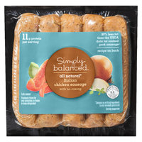 Simply Balanced All Natural Italian Chicken Sausage 12 oz