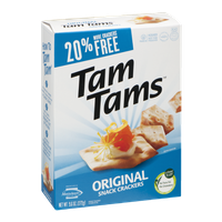 Manischewitz Tam Tams Original Snack Crackers