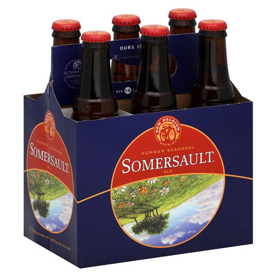 Fat Tire New Belgium Somersault Ale Bottles 12 oz, 6 pk