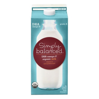 Simply Balanced DHA Omega-3 Organic Whole Milk .5 gal