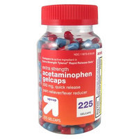 up & up Extra Strength Quick Release Acetaminophen Gelcaps 225-ct.