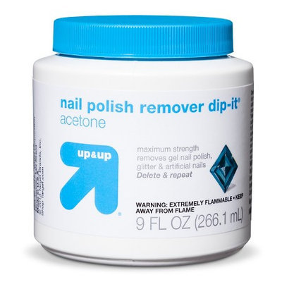 up & up maximum strength acetone nail polish remover