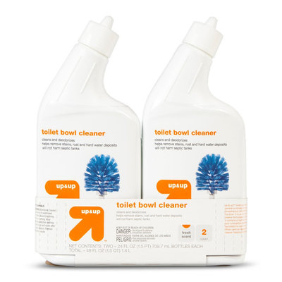up & up Liquid Toilet Bowl Cleaner - 24 oz, 2 pack
