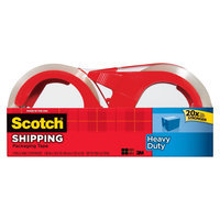 Scotch Heavy Duty Shipping Packaging Tape 2-pk. 163.8ft x 1.88in