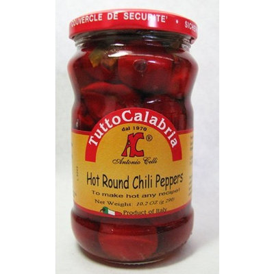 Tutto Calabria Hot Round Chili Peppers