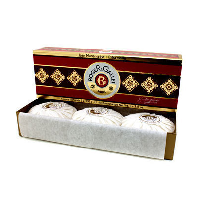 Roger & Gallet Jean-Marie Farina Soap Coffret 3x100g