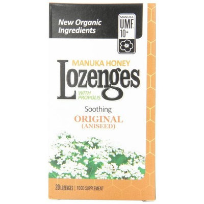 Pacific Resources Original Lozenges, Manuka Honey and Propolis, 20-Count