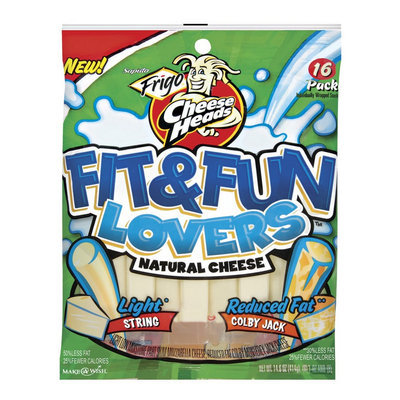 Saputo Usa Saputo Frigo Cheese Heads Fit & Fun Lovers Natural Cheese 16-pk.