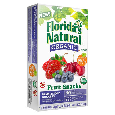 Ausome Florida's Natural Au'some Organic Nuggets Berrilicious Flavored