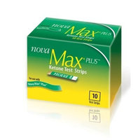 Nova Max Plus Ketone Test Strips - 10 Ct