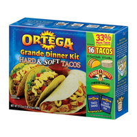 Ortega Hard & Soft Taco Grande Dinner Kit