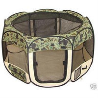 Bestpet Camouflage Cat Pet Dog Puppy Playpen Exercise Pen XS