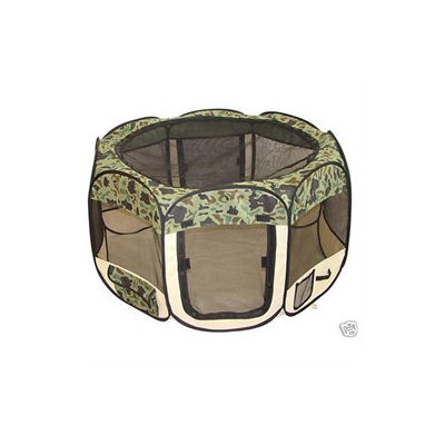 Bestpet Camouflage Cat Pet Dog Puppy Playpen Exercise Pen XS