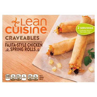 Lean Cuisine Casual Cuisine Fajita-Style Chicken Spring Rolls 6-ct.