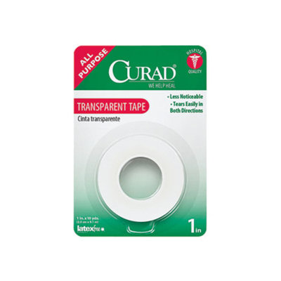 Curad Transparent All-Purpose Tape, 1