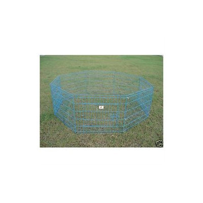 Bestpet 42 Blue Pet Dog Cat Play Exercise Pen Fence w/Case 4U