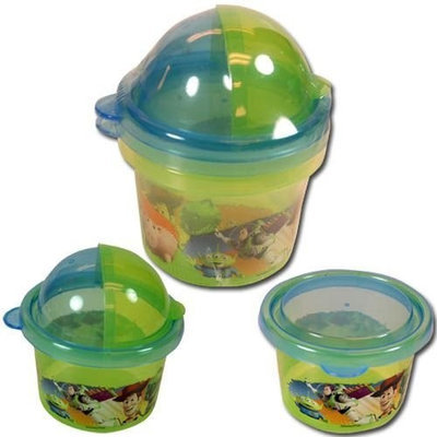 Tinkerbell Disney Toy Story 2pk Snack Storage Containers Zak Paks