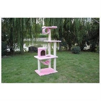 BestPet Pink 62 Cat Tree Condo Furniture Scratch Post Pet House P