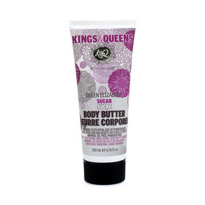 Kings & Queens Queen Elizabeth Sugar Body Butter 200ml/6.76oz